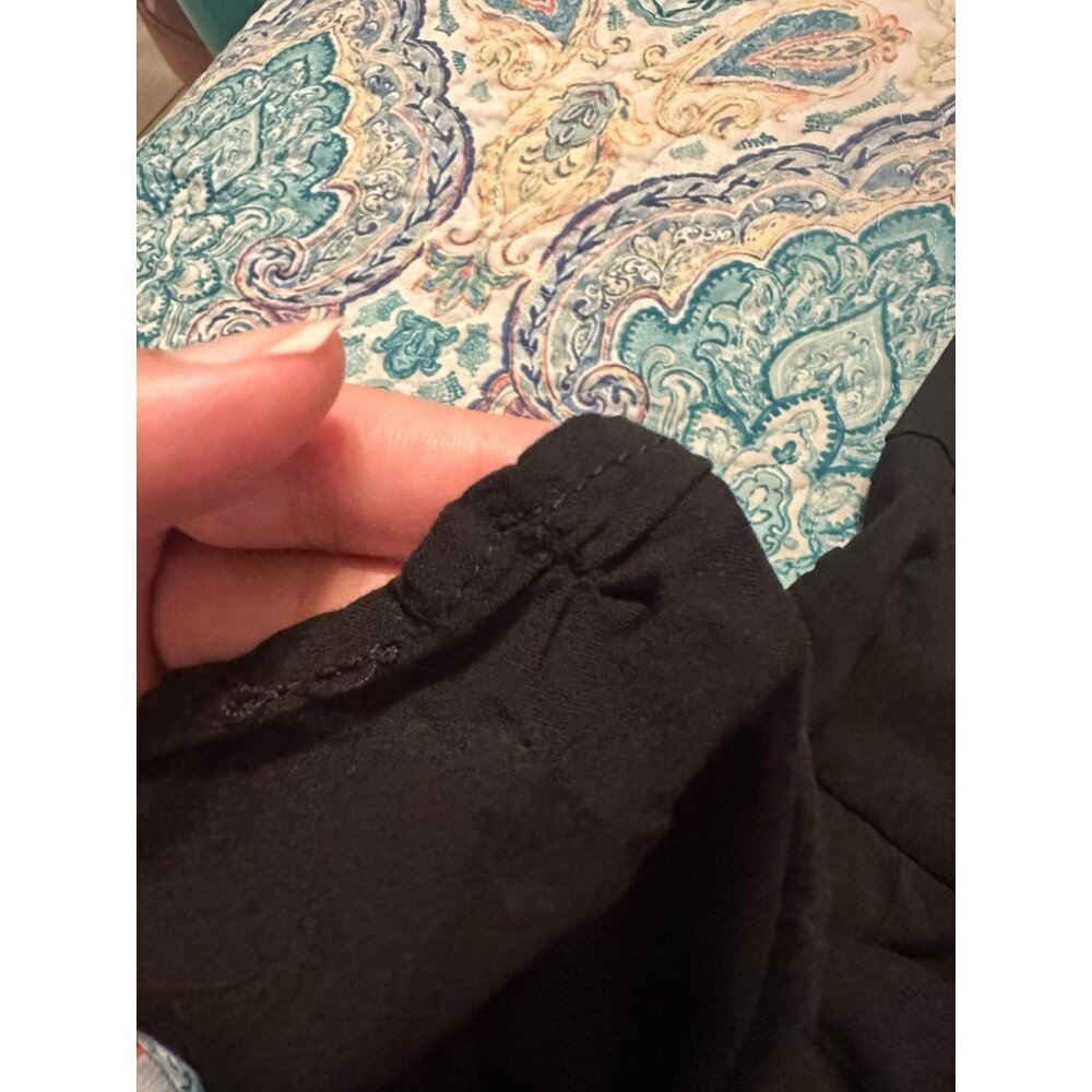Torrid Black Ponte Bustier Romper Size 0 - Picture 7 of 7